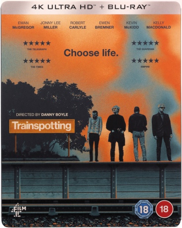 Trainspotting (steelbook) [Blu-Ray 4K]+[Blu-Ray]