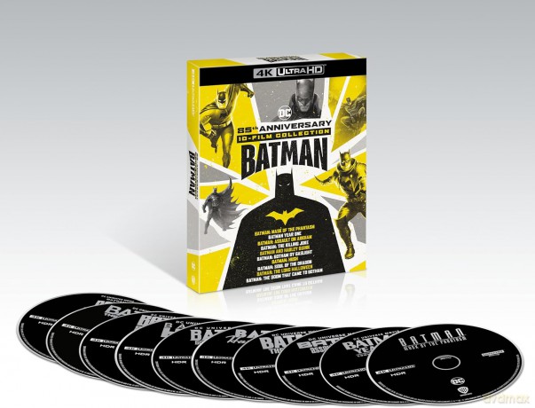 Batman: Mask of the Phantasm / Year One / Assault on Arkham / The Killing Joke / Gotham by Gaslight / Hush / Soul of the Dragon / The Long Halloween / The Doom That Came to Gotham / Batman and Harley Quinn [BOX] [10xBlu-Ray 4K]