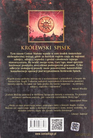 Królewski spisek - Berry Steve [KSIĄŻKA]