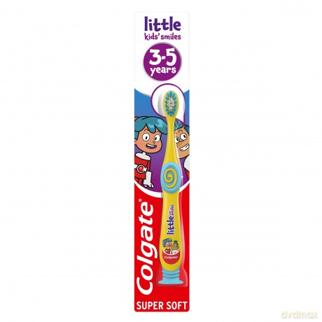 COLGATE Little Kids Smiles Szczoteczka do zębów dla dzieci - Super Soft 3-5 lat