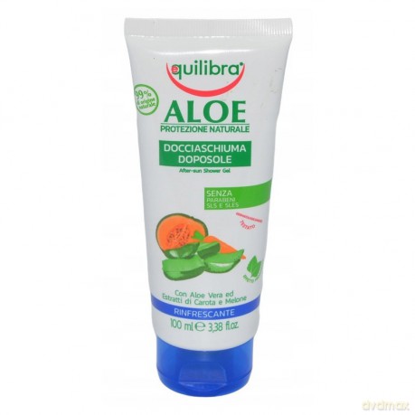 EQUILIBRA ALOE Aloesowy żel pod prysznic po opalaniu 100 ml