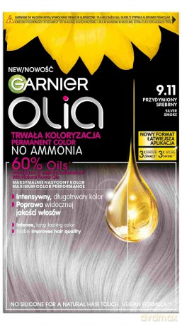 Garnier Olia 9.11 Silver Smoke