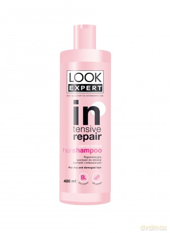 LOOK EXPERT Szampon regeneracyjny do włosów suchych i zniszczonych 400 ml