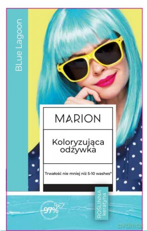 MARION Odżywka koloryzująca do włosów (5-10 myć) - Blue Lagoon 35 ml
