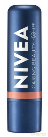 NIVEA Pomadka pielęgnująca do ust Caring Beauty 3w1 Nude 4.8 g