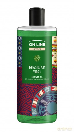 ON LINE Senses Żel pod prysznic - Brasilian Vibes 500 ml