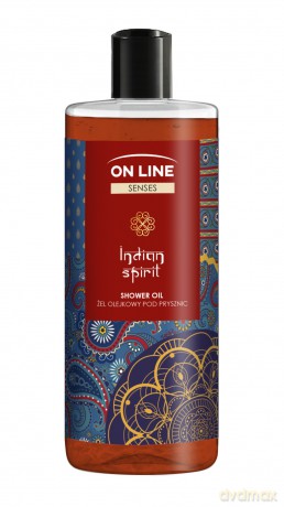 ON LINE Senses Żel pod prysznic - Spirit 500 ml