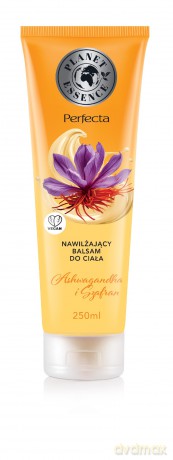 PERFECTA Planet Essence Balsam do ciała nawilżający Ashwagandha i Szafran 250 ml
