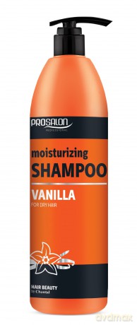 PROSALON Vanilla Szampon nawilżający do włosów 1000 ml