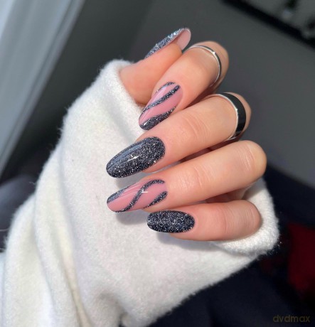 Semilac Lakier 394 Sparkling Midnight