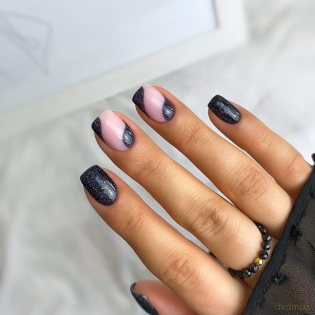 Semilac Lakier 394 Sparkling Midnight