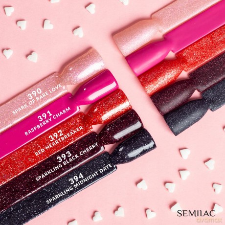 Semilac Lakier 394 Sparkling Midnight