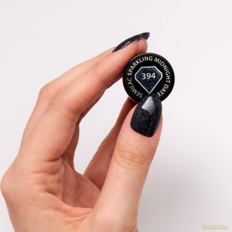 Semilac Lakier 394 Sparkling Midnight