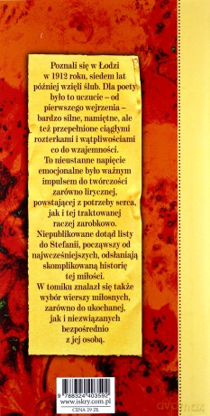 Moja miłość - Tuwim Julian [KSIĄŻKA]