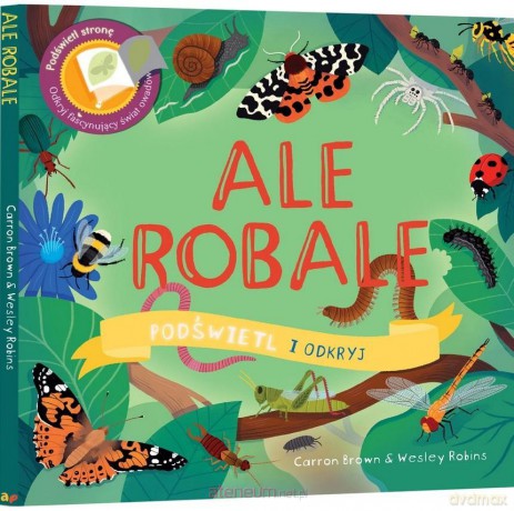 Ale Robale. Podświetl i Odkryj - Carron Brown, Wesley Robins [KSIĄŻKA]