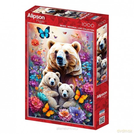 ALIPSON 1000 el. Matczyna miłość - Misie [PUZZLE]