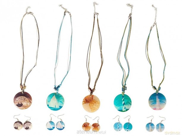 Biżuteria: naszyjnik i kolczyki