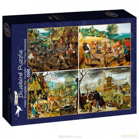 BLUEBIRD 1000 el. Cztery sezonu - Brughel 1918 [PUZZLE]