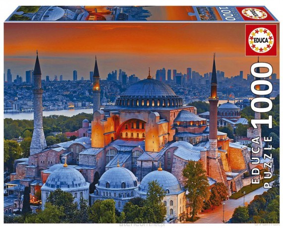 EDUCA 1000 el. Błękitny Meczet, Stambuł, Turcja [PUZZLE]