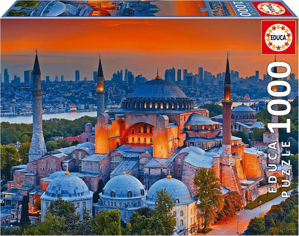 EDUCA 1000 el. Błękitny Meczet, Stambuł, Turcja [PUZZLE]
