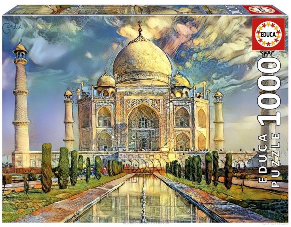 EDUCA 1000 el. Taj Mahal, Indie [PUZZLE]
