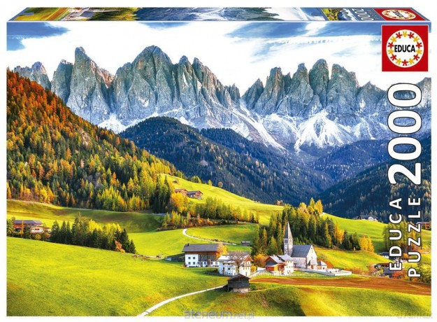 EDUCA 2000 el. Jesień w Dolomitach, Włochy [PUZZLE]