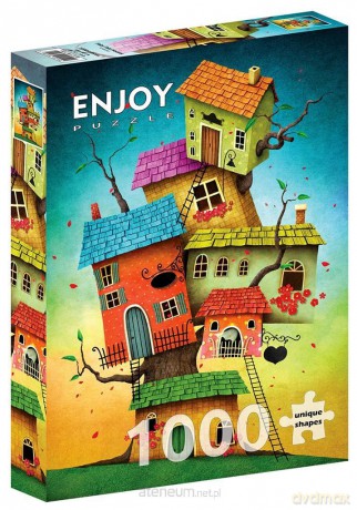 ENJOY 1000 el. Bajkowe domy [PUZZLE]