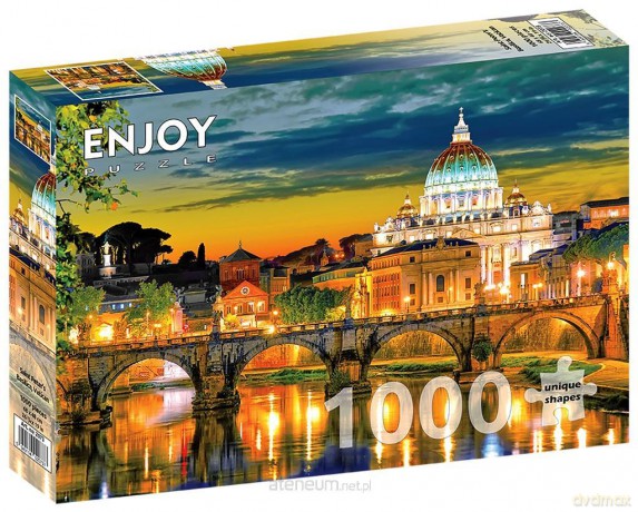 ENJOY 1000 el. Bazylika św. Piotra, Watykan [PUZZLE]