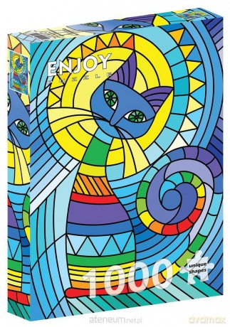 ENJOY 1000 el. Dekoracyjny kot [PUZZLE]