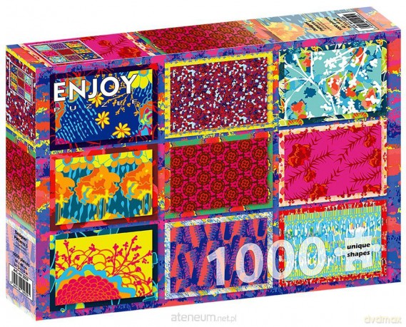 ENJOY 1000 el. Kolorowe wzory 5 [PUZZLE]