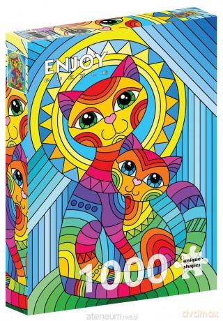 ENJOY 1000 el. Kot i kotek [PUZZLE]