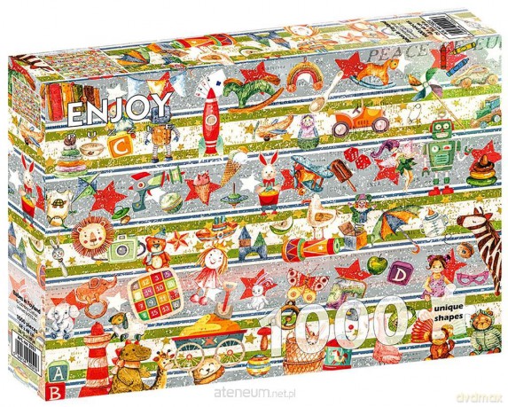ENJOY 1000 el. Kraina zabawek [PUZZLE]