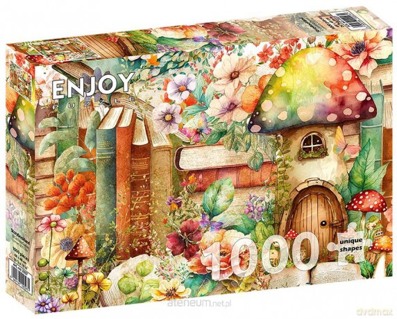 ENJOY 1000 el. Książki w krainie czarów [PUZZLE]