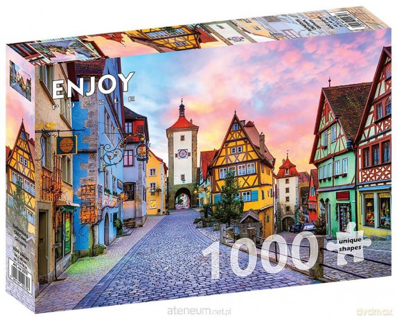 ENJOY 1000 el. Rothenburg ob der Tauber, Bawaria [PUZZLE]