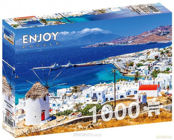 ENJOY 1000 el. Wyspa Mykonos, Grecja [PUZZLE]