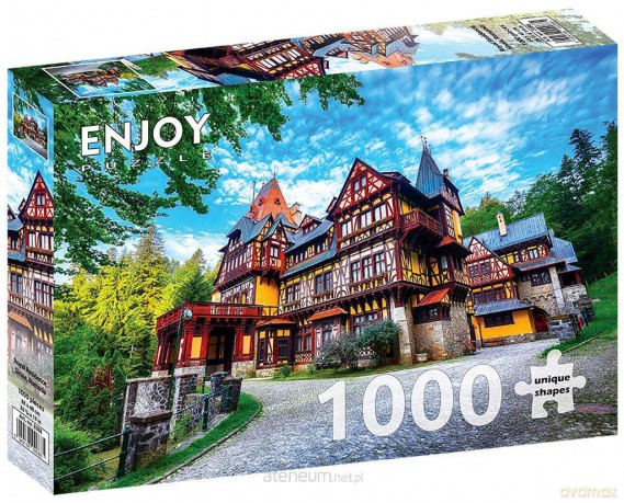 ENJOY 1000 el. Zamek Pelisor, Sinaia, Rumunia [PUZZLE]