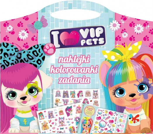 I love my VIP Pets. Naklejki, kolorowanki, zadania [KSIĄŻKA]
