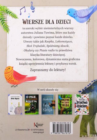 Julian Tuwim. Wiersze dla dzieci - Julian Tuwim [KSIĄŻKA]