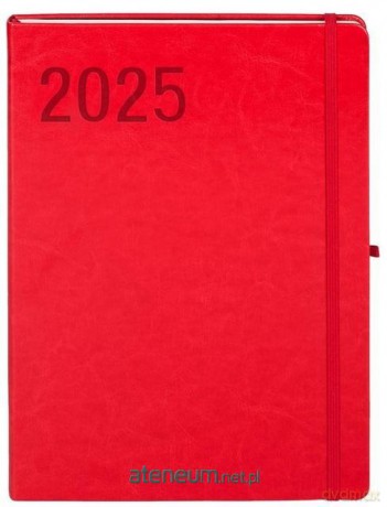 Kalendarz 2025 A4 Formalizm TDW czerwony [KALENDARZ]
