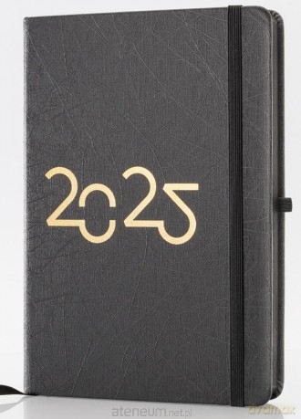 Kalendarz 2025 A5 Black Gold DNS [KALENDARZ]