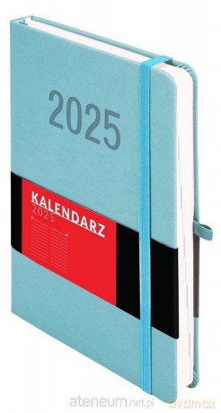 Kalendarz 2025 A5 Memofix DNS błękitny [KALENDARZ]