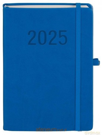 Kalendarz 2025 A5 Memofix DNS niebieski [KALENDARZ]