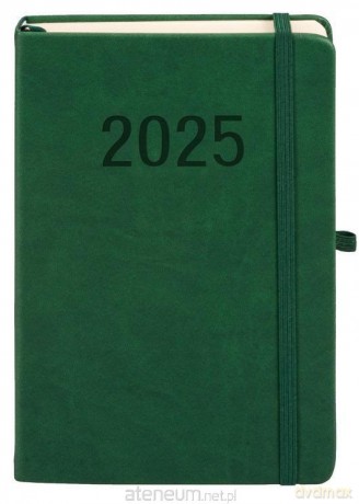 Kalendarz 2025 A5 Memofix DNS zielony [KALENDARZ]