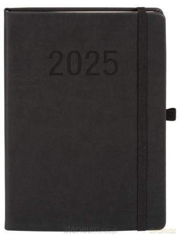 Kalendarz 2025 A5 Memofix TDW czarny [KALENDARZ]