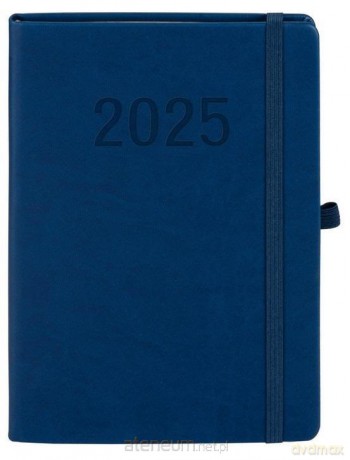 Kalendarz 2025 A5 Memofix TDW granatowy [KALENDARZ]