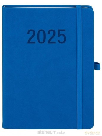 Kalendarz 2025 A5 Memofix TDW niebieski [KALENDARZ]