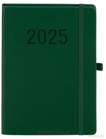 Kalendarz 2025 A5 Memofix TDW zielony [KALENDARZ]