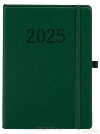 Kalendarz 2025 A6 Memofix TDW zielony [KALENDARZ]