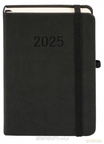 Kalendarz 2025 B6 Memofix DNS czarny [KALENDARZ]