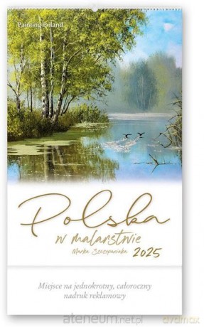 Kalendarz 2025 Reklamowy Polska w malarstwie [KALENDARZ]